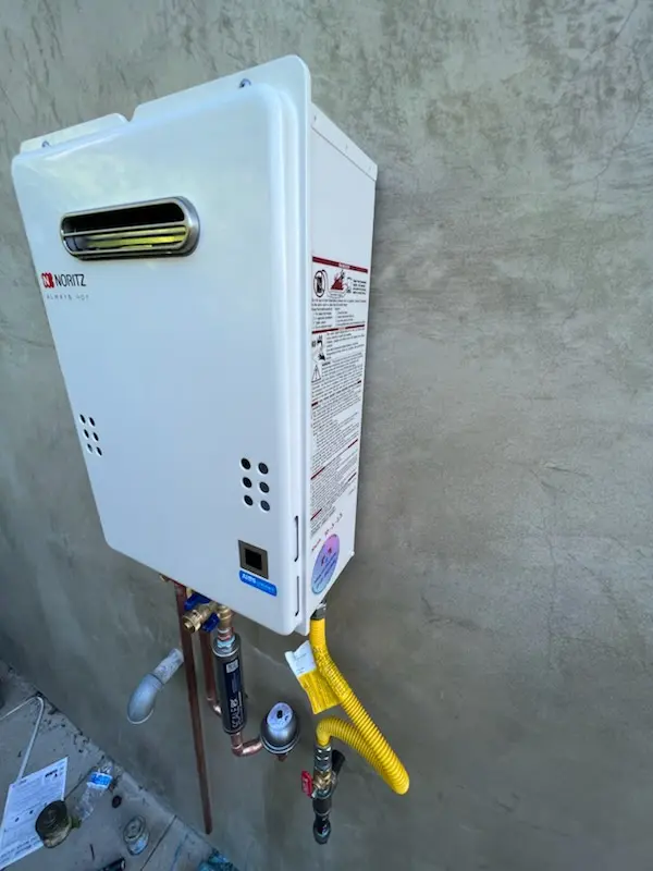 Tankless water heater installation for Rolesville homes